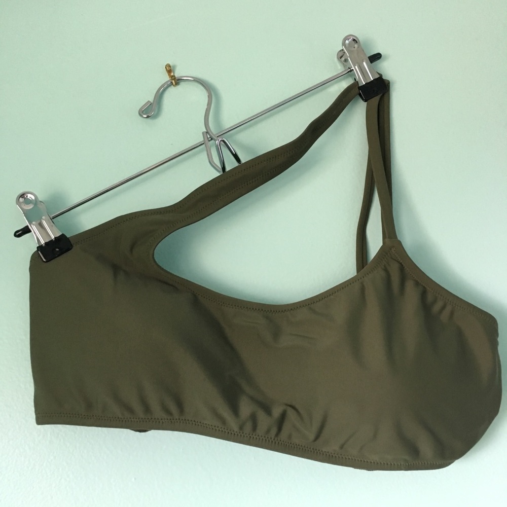 EXPRESS • Strappy One Shoulder Bikini Top